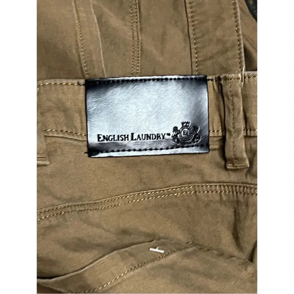 English Laundry Honey Brown Khaki Brown Pants Size 40 x 30 - Picture 4 of 5